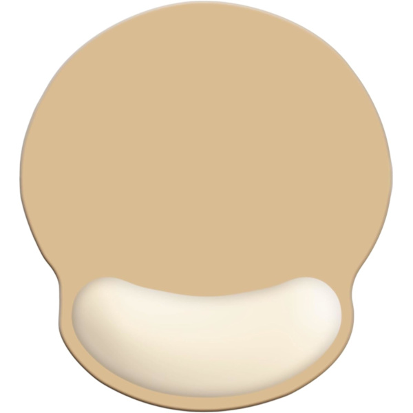 (Beige Skum)Handledsstöd Musmatta, Ergonomisk Minnesskum Musmatta 9x10in Halkskyddad Gummibas Smärtlindring Musmatta