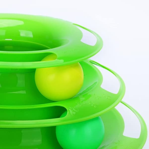 Ocean Interaktive Kattelegetøj, Plastik Trippel Korridor, Plastik Trip