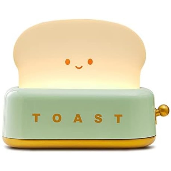 Barns nattlampa Toast LED Baby Night Light Uppladdningsbar Ch