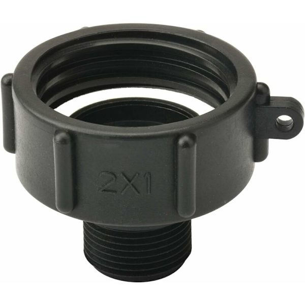 2\" Tote Ventiladapter, 3/4 IBC Tote, Variabel Diameter Tilkobling, 1