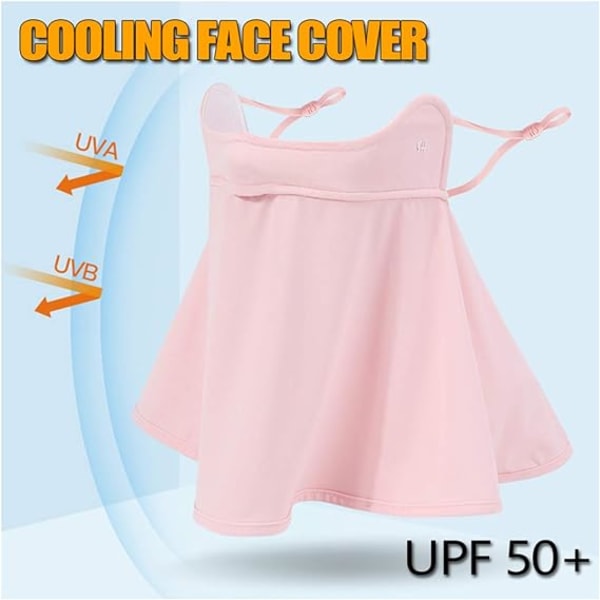 Masque de protection solaire pour le visage et le cou - Anti-UV -
