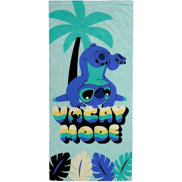 Måler 70 x 150 cm, Disney Lilo & Stitch Børne Bade Pool Strand Håndklæde - Super Blødt & Absorberende Håndklæde