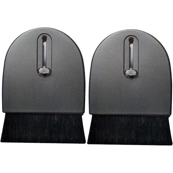 Rengöringsborste för Laptop-tangentbord, Skjutbar Bärbar Multifunktionell Laptop-tangentbordsborste 2-pack för Datorer, Mobiltelefoner, Kameror, Bilinteriörer, Hem