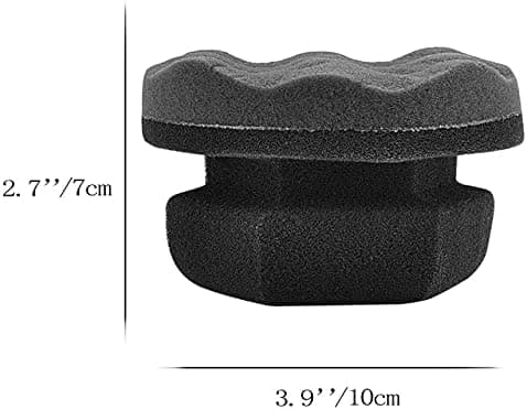 Stor Däckglansapplikator Pad, Hållbar, Återanvändbar Hexagon Grepp Däckglansapplikator Pad