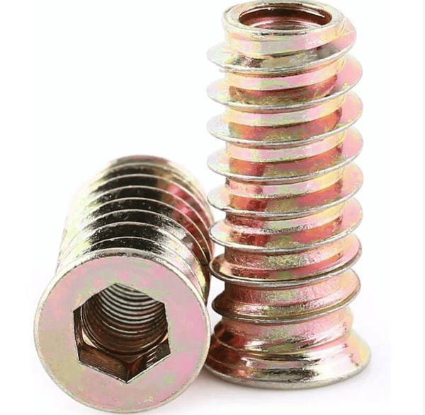 20 kpl M10 Sinkkiseos Pulttikierre-Kuusiomutterit, Sinkkiseos Insert-Mutterit