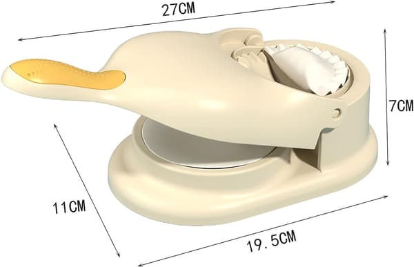 Dumpling Maskine 2 i 1 Dumpling Maker Ravioli Maskine Dumpling M