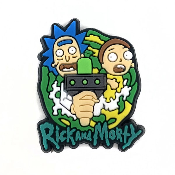 32-delt sett med Rick and Morty blomstersko Spenne Rick and Morty