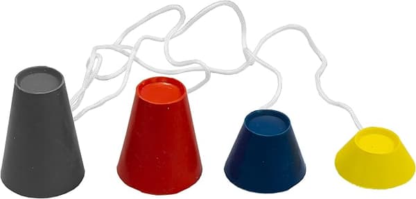 Vintergummi golf-tees/gummibaser, vinter-tees for snø (4 sett), golf-tees, vintergolf-tees (44/38/22/12 mm)