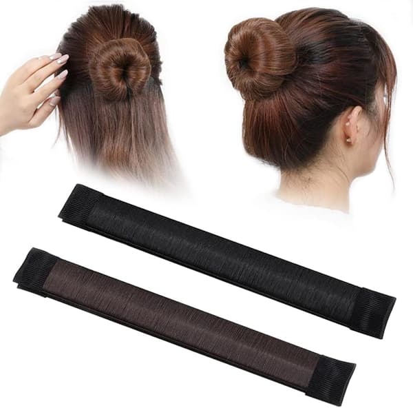 2 stk Donut Bun Maker, Twist Bun, for Hodebånd Magic Chignon Hår