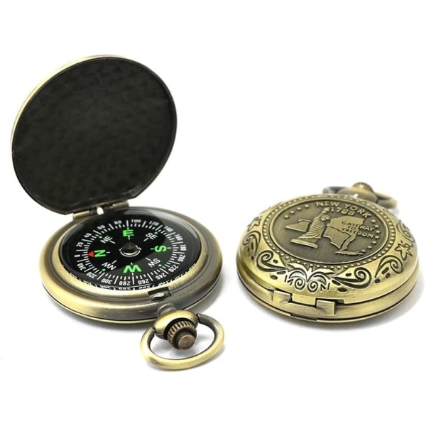 Ocean Fickficka Kompass, Navigationskompass Zink Legering C