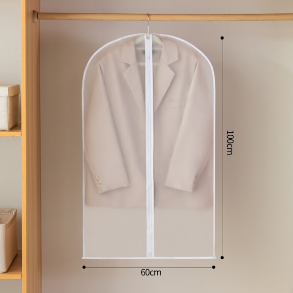 12 stk Jakkesett Vanntette Klær PEVA Beskyttelse 60*100cm/60*