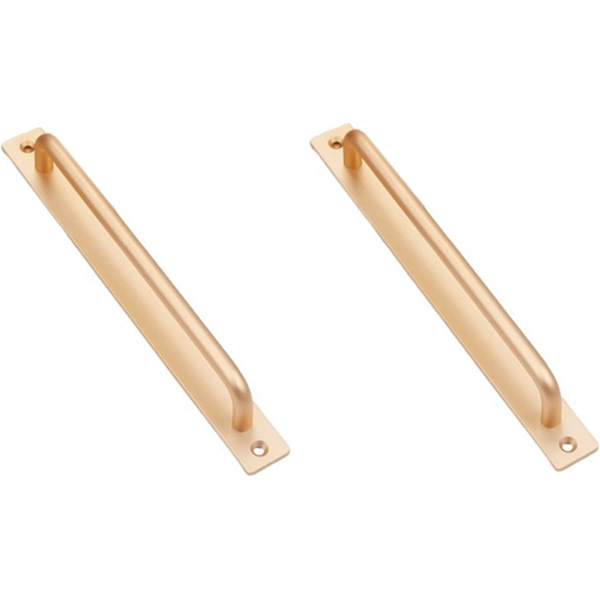 (Gull, 148mm) Dørhåndtak 2 deler Aluminium Legering Dørhåndtak Hea