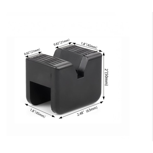 4 Biljackgummiunderlägg 60 × 50 × 44mm Universal Biljackgummiunderlägg
