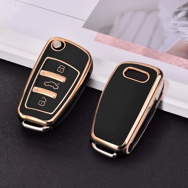 Nøglecover til Audi A1 A3 A4 A6 Q3 Q5 Q7 S3 R8 TT i silikone