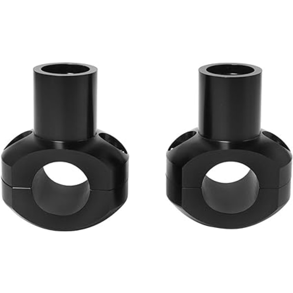 1 Par (Färg: Svart) Styrklämma för Pin-Riser Kit
