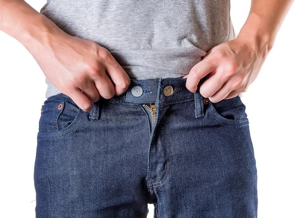 Midjevidgare | Knappförlängare för Byxor | Denimmaterial |