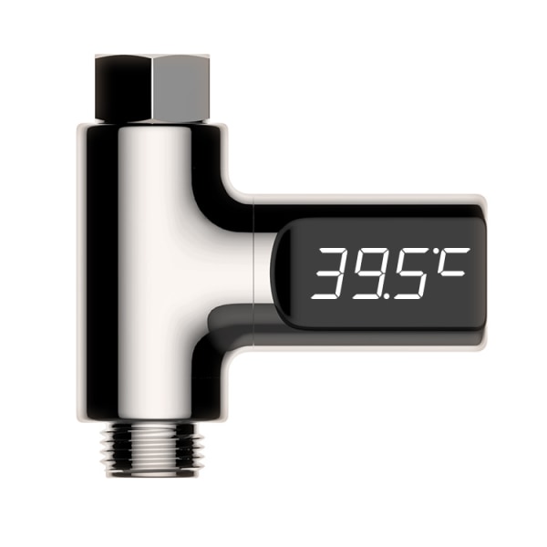 LED duschtermometer,phe Digital termometer 5-85°C, med 360°