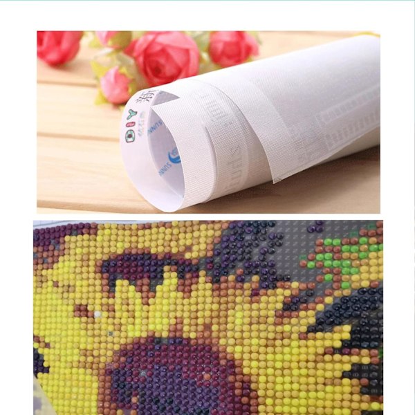12x12 tuuman Ylämaanlehmä timanttimaalaussarjat aikuisille aloittelijoille, Lehmä timanttimaalaussarjat aikuisille, DIY 5D timanttimaalaus pyöreillä jalokivisarjoilla f