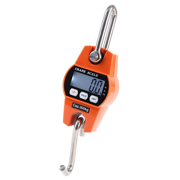 Elektronisk vekt 300kg LCD krok dynamometer industri
