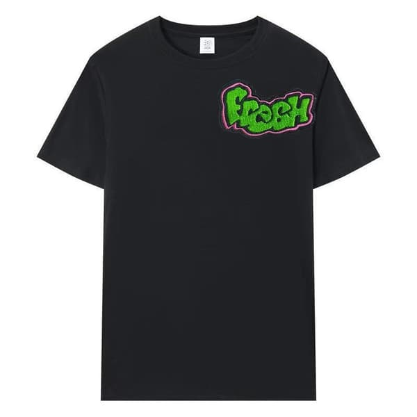 90'er Graffiti Patch Stryge/Sy På, 3 tommer - Fuld Broderet Cool Patch
