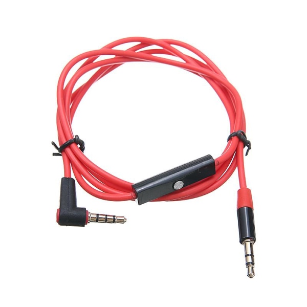 3,5 mm Han/Han Stereo Aux-kabel - Vinklad