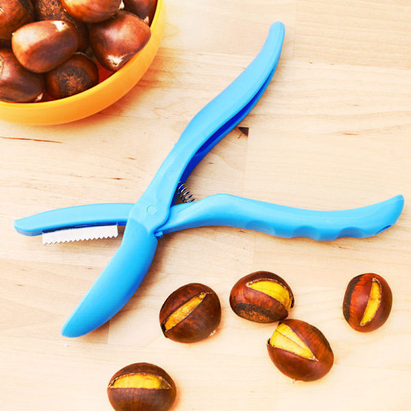 Snips, Kastanjekutter med Stål Blad (Blå), Kastanjetang 19