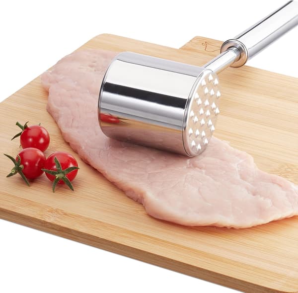 Kødkølle, Dobbeltsidet, Mørtgøringshammer til Schnitzel, Steak, 28 cm