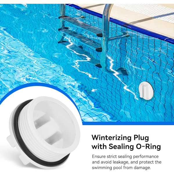 5 st Vinterproppar för Pool, Poolpropp, Poolvinteriseringsprodukt, Poolvinteriseringspropp, Poolreturslangspropp 1