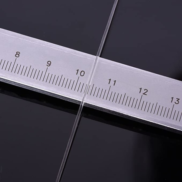 1 mm och 30 m genomskinliga, elastiska pärlstavsteknologismycken