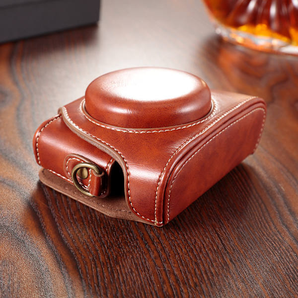 Etui for (Coffee)Sony RX100 RX100II RX100III RX100IV RX100VII RX1
