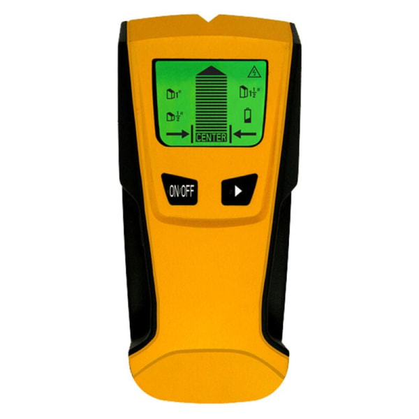 3-i-1 vægdetektor, elektronisk stud-scanner, detekterer metal, ledninger