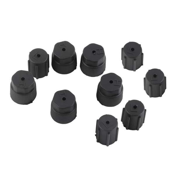 Bil AC-lock, 10 stycken Universella AC-service lock 13mm och 16mm AC-service Systemlock