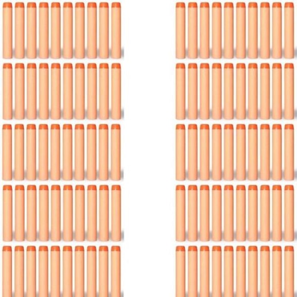100 EVA skum dartbollar för Nerf N-Strike vapen för barn