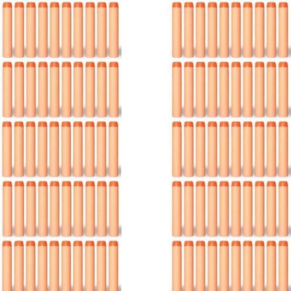 100 EVA skum dartbollar för Nerf N-Strike vapen för barn