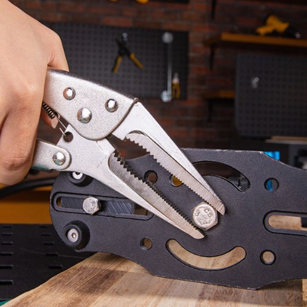Tang og pinsett Multi-Grip Tang Låsekjefter Skrustikke Grip Låsetang Håndverktøy for Gripping Vridning Holding Komponenter