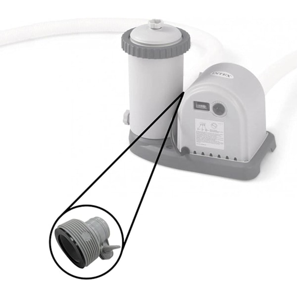 Slangeomformeradapter B-sett (par) Reservedelmodell