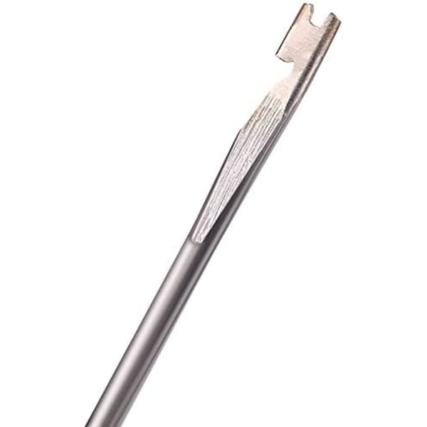 Fjäderkrok i stål för reparation av träblåsinstrument för saxofon, klarinett, oboe, flöjt, piccolo