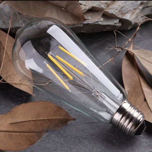 6X E27 LED Filamentlampe 4W Filamentpære Dimbar Vintage Edison