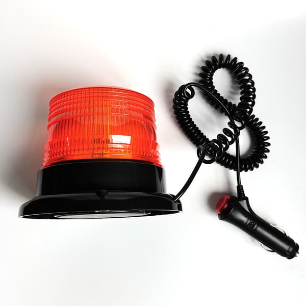 Amber LED 12V Nødstrobelys Advarselssignal Amber Lys