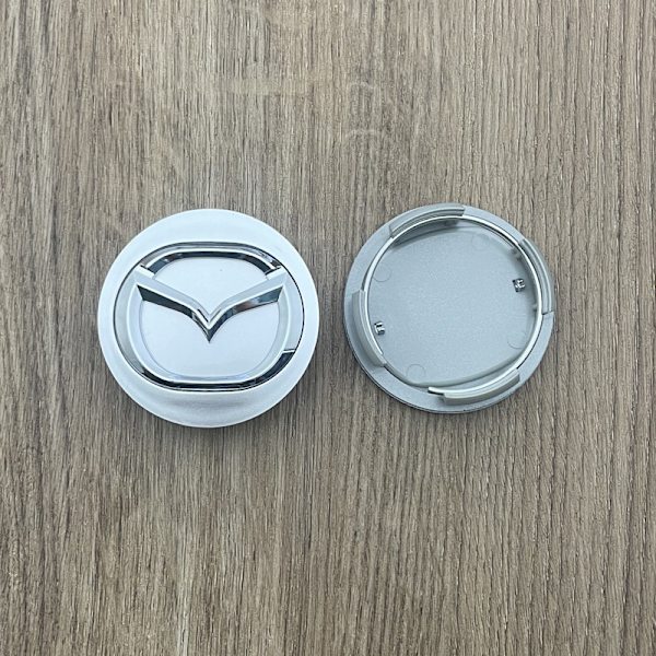 4-pack Hjulnavslock för Mazda, 57mm, Centrallock M