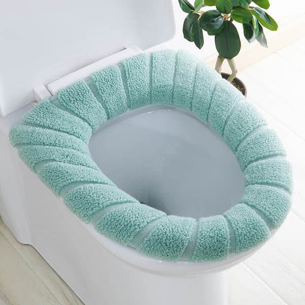 4 stk. Bløde, Tykkere, Varme, Strækbare, Vaskbare Klud Toiletklap