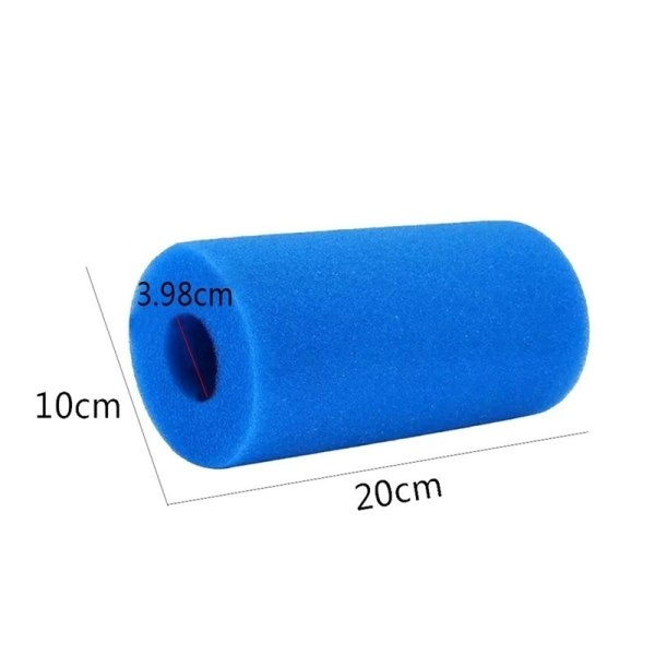 1 stk 20*10*4cm Gjenbrukbar Vannvaskbar Svømmebassengfilter Svamp