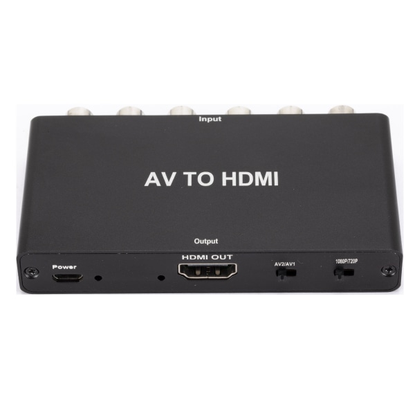 Scart till HDMI-omvandlare, RCA till HDMI-omvandlare, 3 i 1 HDMI-omkopplare