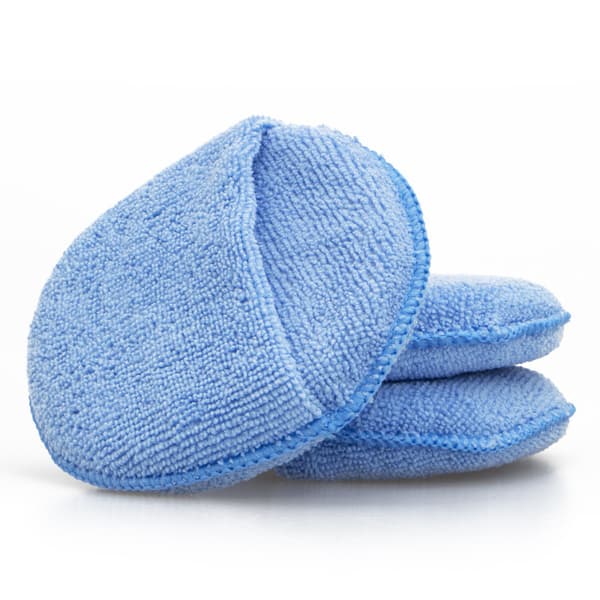 10 vaha-soveltamispehmustetta - mikrokuitu - sininen - 13 cm