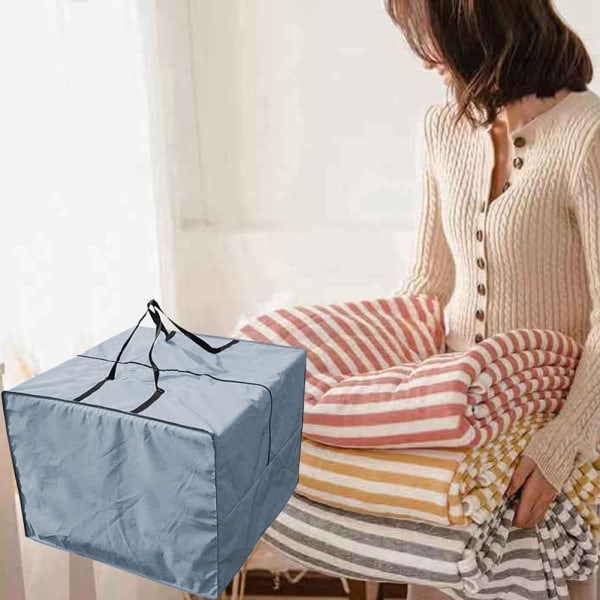 Pudeopbevaringspose - Holdbar 210D Havepuder Opbevaringspose med