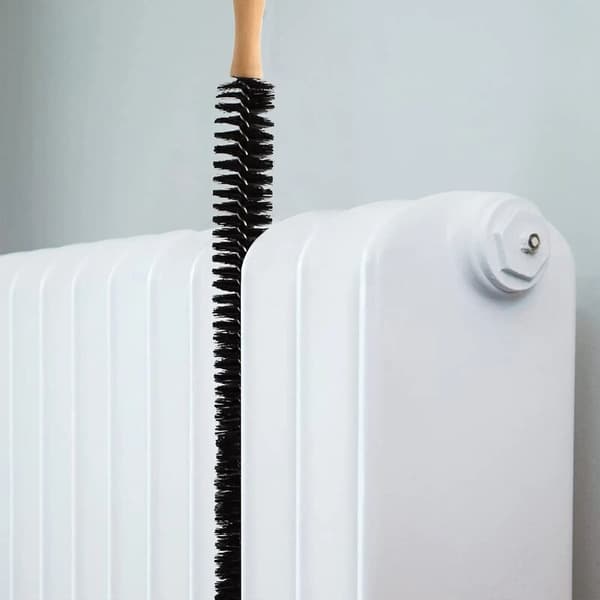 Multifunktionel og Fleksibel Radiatorbørste - Lange og Fine Børstehår