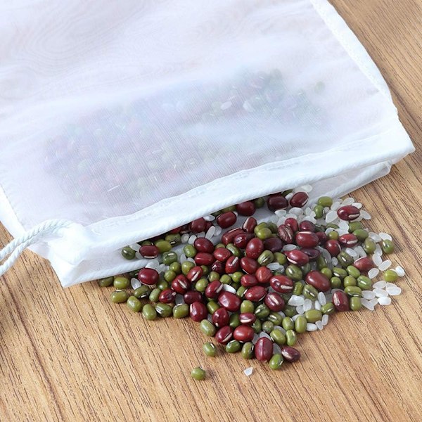 6 stk Akvarium Filterposer 150 Mikron Media Mesh Filterposer med D