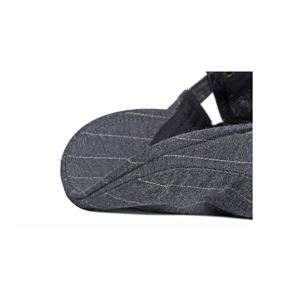 Hatt i presset bomull for menn - Flat hatt - Sommerberet - Gatsby-hatt -