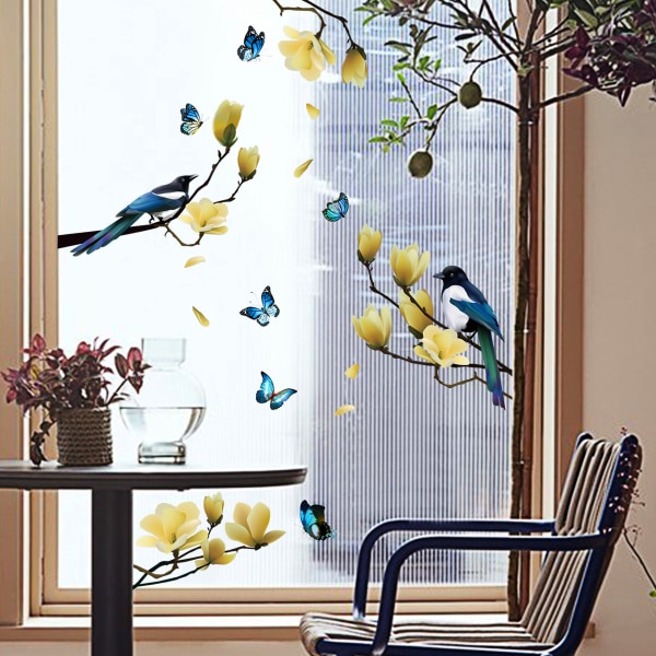 Ocean Window Stickers - 1 Stunning Decorative Static Clings with