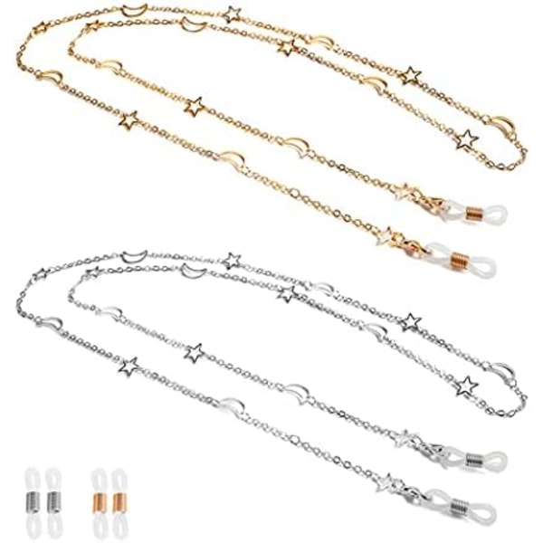 Eyeglass Chain Sunglass Strap Holder Reading Glass Cords Lanyard Necklace Eyewear Retainer Metal Long Necklace Accessori